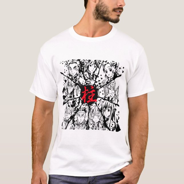 BÄST SÄLJANDE - Demon Sayer Corps Logotyp Merchand T Shirt (Framsida)