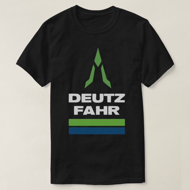 BÄST SÄLJANDE - Deutz Fahr Logotyp Merchandise Ess T Shirt (Design framsida)