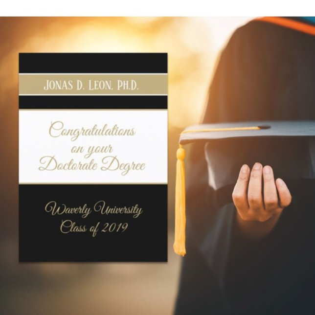 Bäst säljande! Doctorate studenten-kort (doktorsex Kort (Skapare uppladdad)