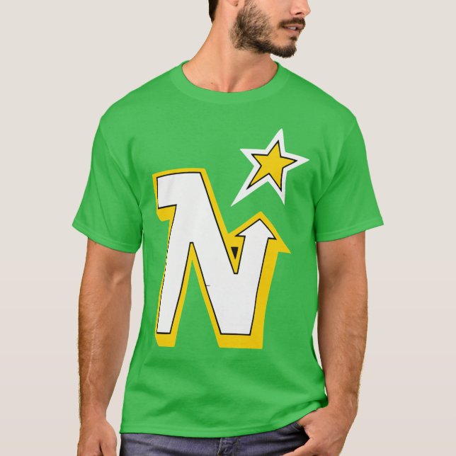Bäst säljande Minnesota North Stars Merchandise Bo T Shirt (Framsida)