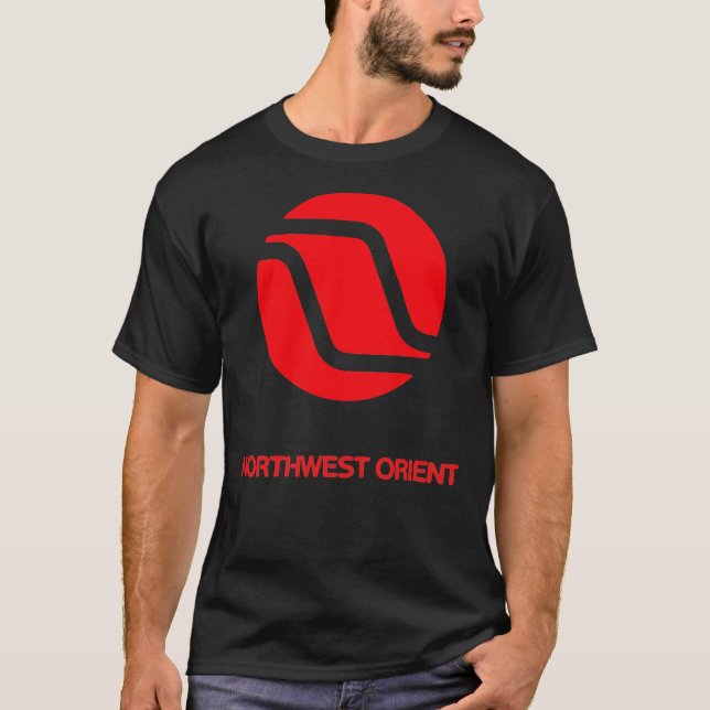 BÄST SÄLJANDE - Northwest Airlines Merchandise Ess T Shirt (Framsida)