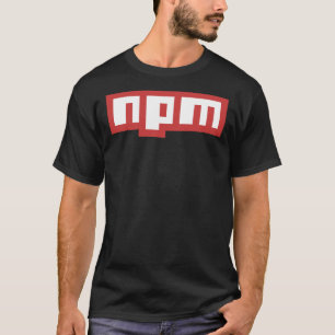 BÄST SÄLJANDE - NPM Logotyp Merchandise Essential  T Shirt