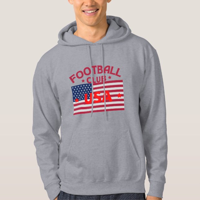 Bäst säljande Original Football Klubb USA Collecti Hoodie (Framsida)