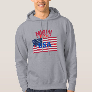 Bäst säljande Original Miami Team USA True Classic Hoodie
