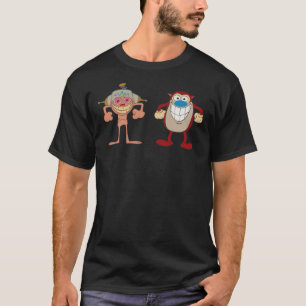 BÄST SÄLJANDE - Ren och Stimpy Merchandise Essen T Shirt