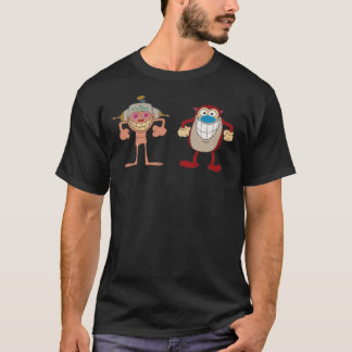 BÄST SÄLJANDE - Ren och Stimpy Merchandise Essenti T Shirt