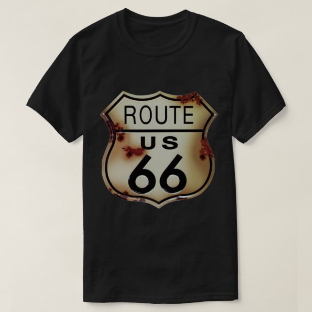 BÄST SÄLJANDE - Route 66 Merchandise Essential T-S T Shirt (Design framsida)