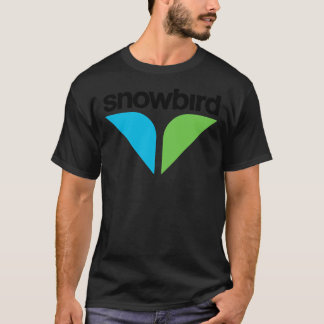 BÄST SÄLJANDE - Snowbird Logotyp Merchandise Essen T Shirt
