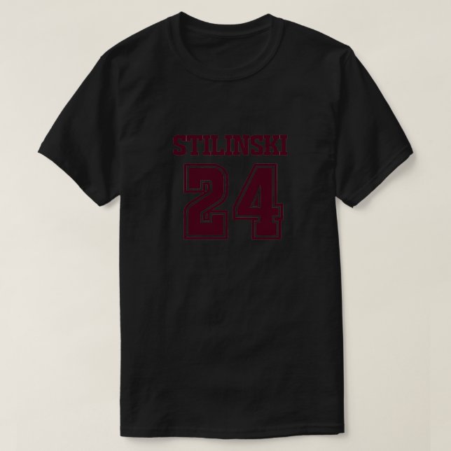 BÄST SÄLJANDE Stiles Stilinski Lacrosse Jersey Mer T Shirt (Design framsida)