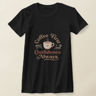 Bäst säljande t-shirts Kaffe Förtroende