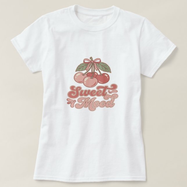Bäst säljande t-shirts Sweet Mood (Design framsida)