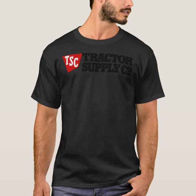 BÄST SÄLJANDE Tractor Supply TSC Logotyp Merchandi T Shirt (Framsida)