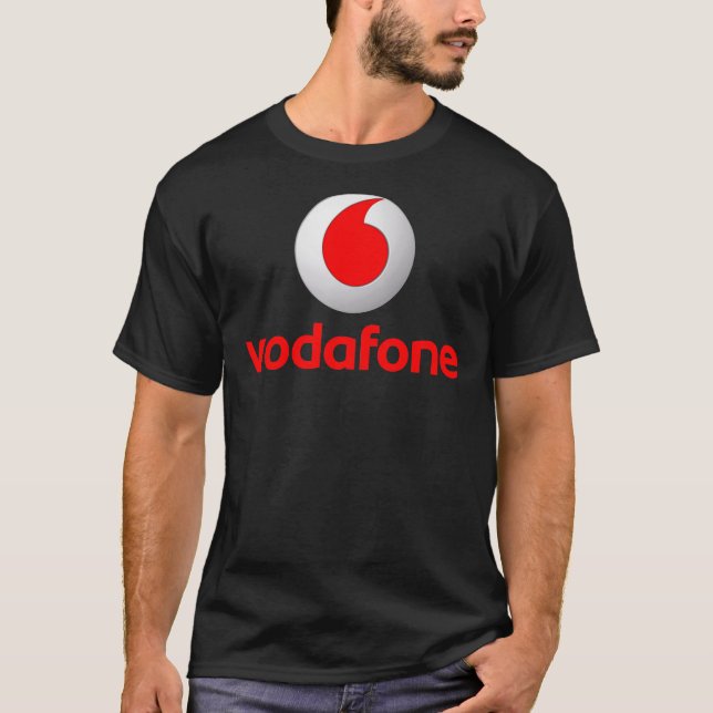 BÄST SÄLJANDE - Vodafone Logotyp Merchandise Essen T Shirt (Framsida)