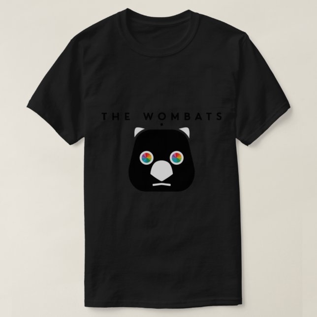 BÄST SÄLJANDE - Wombats Merchandise T Shirt (Design framsida)