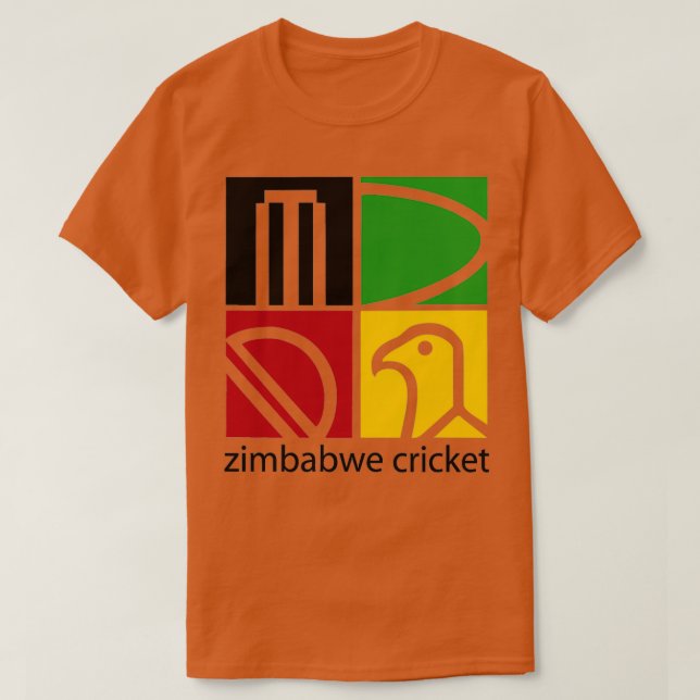 BÄST SÄLJANDE Zimbabwe Cricket Merchandise 1 T Shirt (Design framsida)