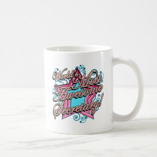 Bäst sekreterare för världar kaffemugg