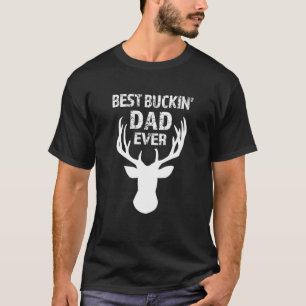 Bäst skjorta för jakt för hjort för Buckin pap T Shirt