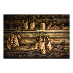 Bast-skor för försäljning fototryck