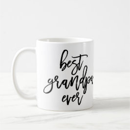 Bäst skrivar den någonsin handskrivna morfadern kaffemugg