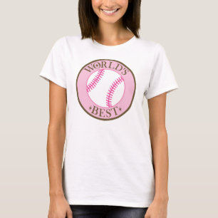 Bäst softballspelare för världar t-shirt
