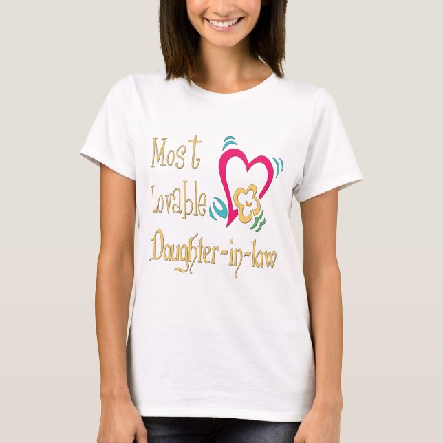 Bäst sonhustrugåvor tee shirt (Framsida)