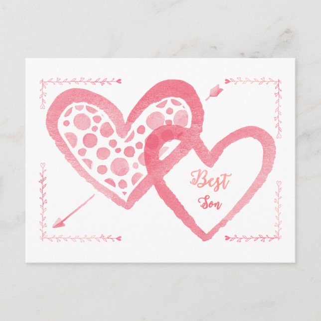 Bäst Sonvalentinvykort Helg Vykort (Framsida)