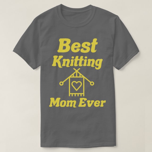 bäst stickande mamma 21 t shirt (Design framsida)