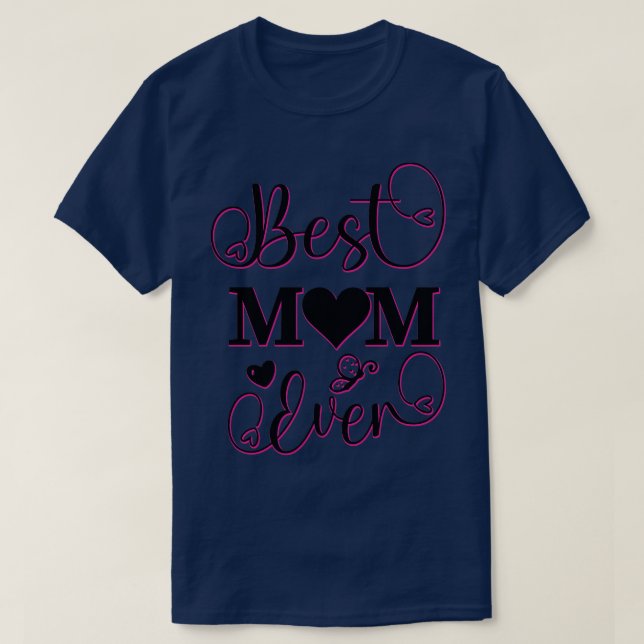 bäst stickande mamma någonsin 311 t shirt (Design framsida)