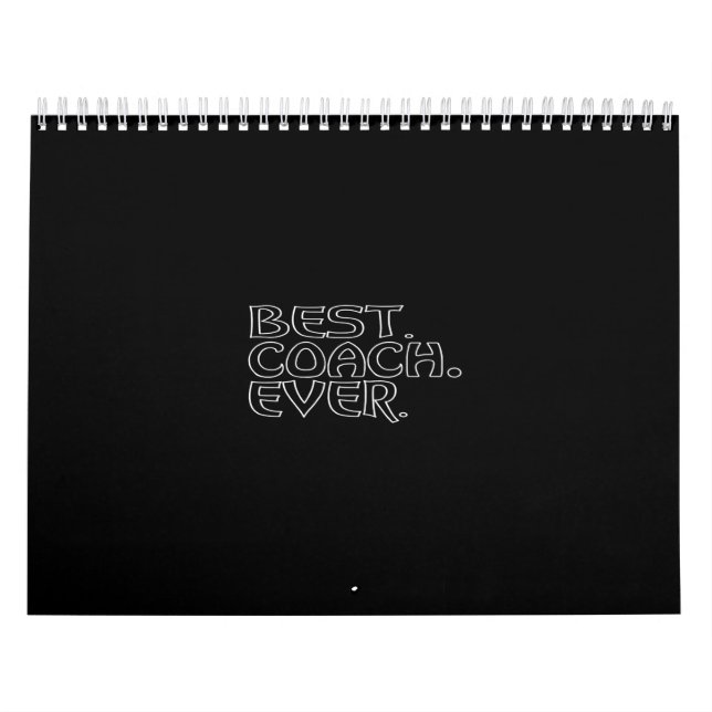 bäst tränare kalender (Omslag)