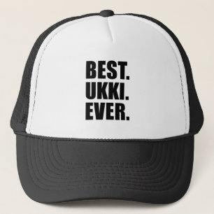Bäst. Ukki. Aldrig. Truckerkeps