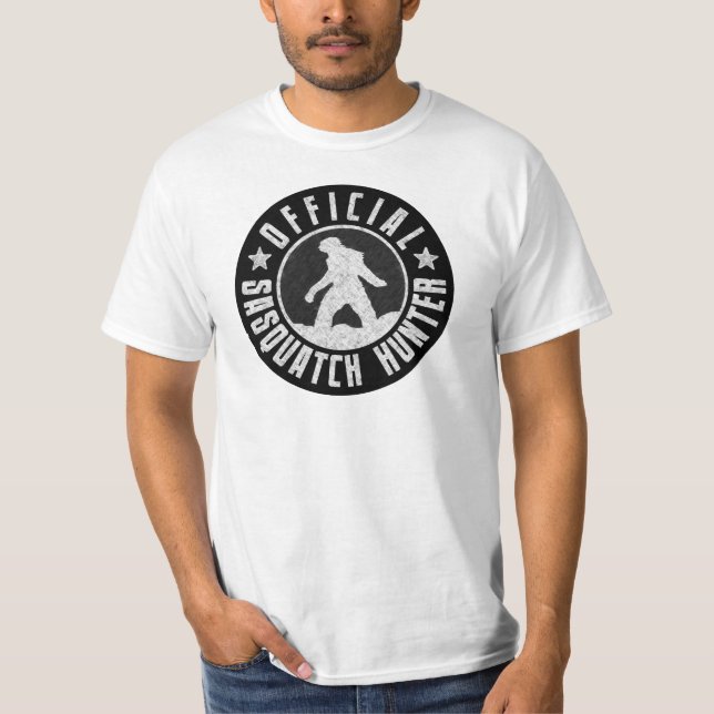 Bäst version - OFFICIELL Sasquatch jägaredesign T-shirt (Framsida)