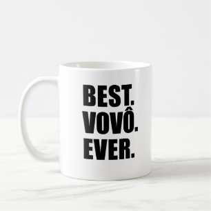 Bäst Vovo någonsin portugisisk morfarmugg Kaffemugg