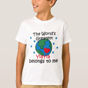 Bäst YiaYia hör hemma till mig T Shirt