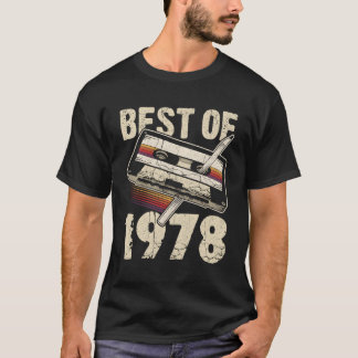 Bästa 1978 ljudkassett 46:e 46 t shirt