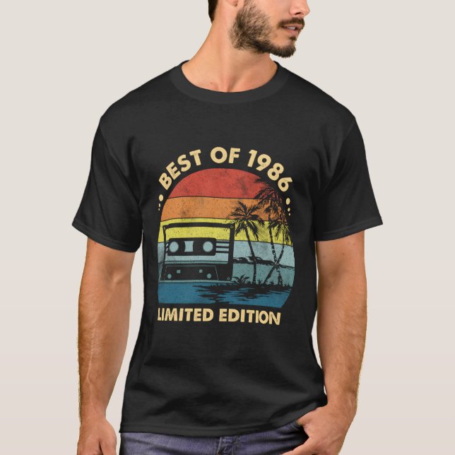 Bästa 1986 37:e 37 t shirt (Framsida)