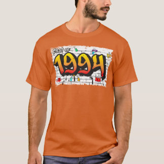 Bästa 1994 Graffiti 31 år av Grunge Energy gi T Shirt