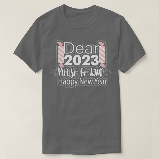 Bästa 2023 Var vänliga T Shirt (Design framsida)