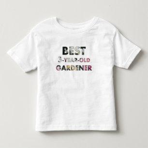 Bästa 3-åriga Gardener Ro Småbarn T Shirt