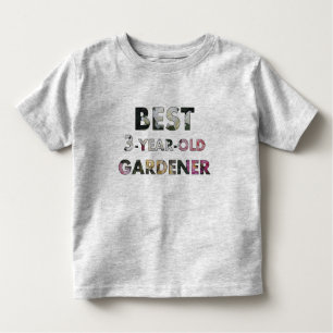 Bästa 3-åriga Gardener Ro Småbarn T Shirt