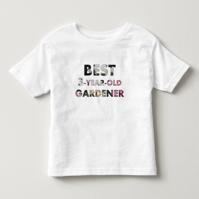 Bästa 3-åriga Gardener Ro Småbarn Tröja (Framsida)