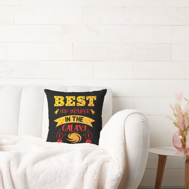 BÄSTA 3RD-GRADER I GALAXY Lustigt sött Kudde (Soffa)