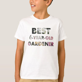 Bästa 6-åriga Gardener-Ro (© Mira) Tee Shirt