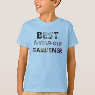 Bästa 6-åriga trädgårdsmästare Rosor (© Mira) T Shirt