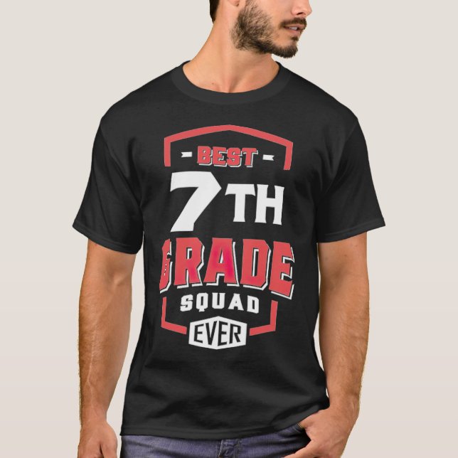 Bästa 7:e Klass Squad, bästa vänner vegeta s - T Shirt (Framsida)