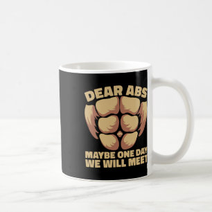 Bästa Abs kanske en dag Kaffemugg