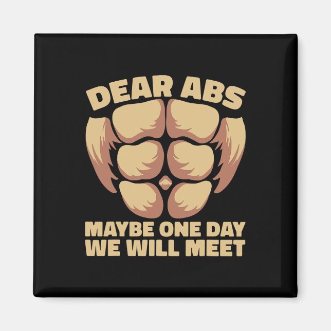 Bästa Abs kanske en dag Magnet (Framsidan)