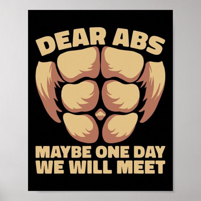 Bästa Abs kanske en dag Poster (Framsidan)