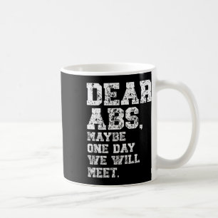 Bästa Abs kanske en viktande Bodybuilding Tee Kaffemugg