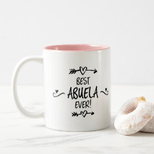 Bästa Abuela någonsin Två-Tonad Mugg
