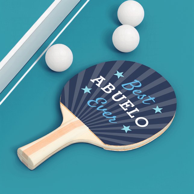 Bästa Abuelo någonsin | Coola Grandpa Fars dag Pingisracket (Skapare uppladdad)